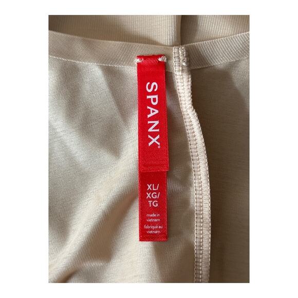 Spanx Bodysuit 10235R Thinstincts 2.0 open bust mid thigh size XL - Picture 5 of 8